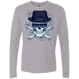 T-Shirts Heather Grey / Small Chemical head Men's Premium Long Sleeve