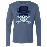 T-Shirts Indigo / Small Chemical head Men's Premium Long Sleeve