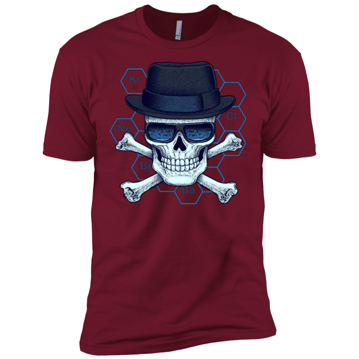T-Shirts Cardinal / X-Small Chemical head Men's Premium T-Shirt