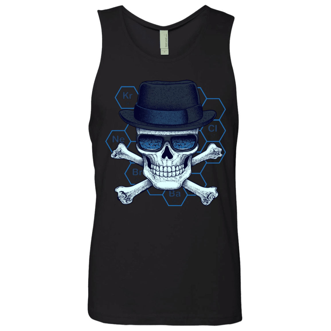 T-Shirts Black / Small Chemical head Men's Premium Tank Top