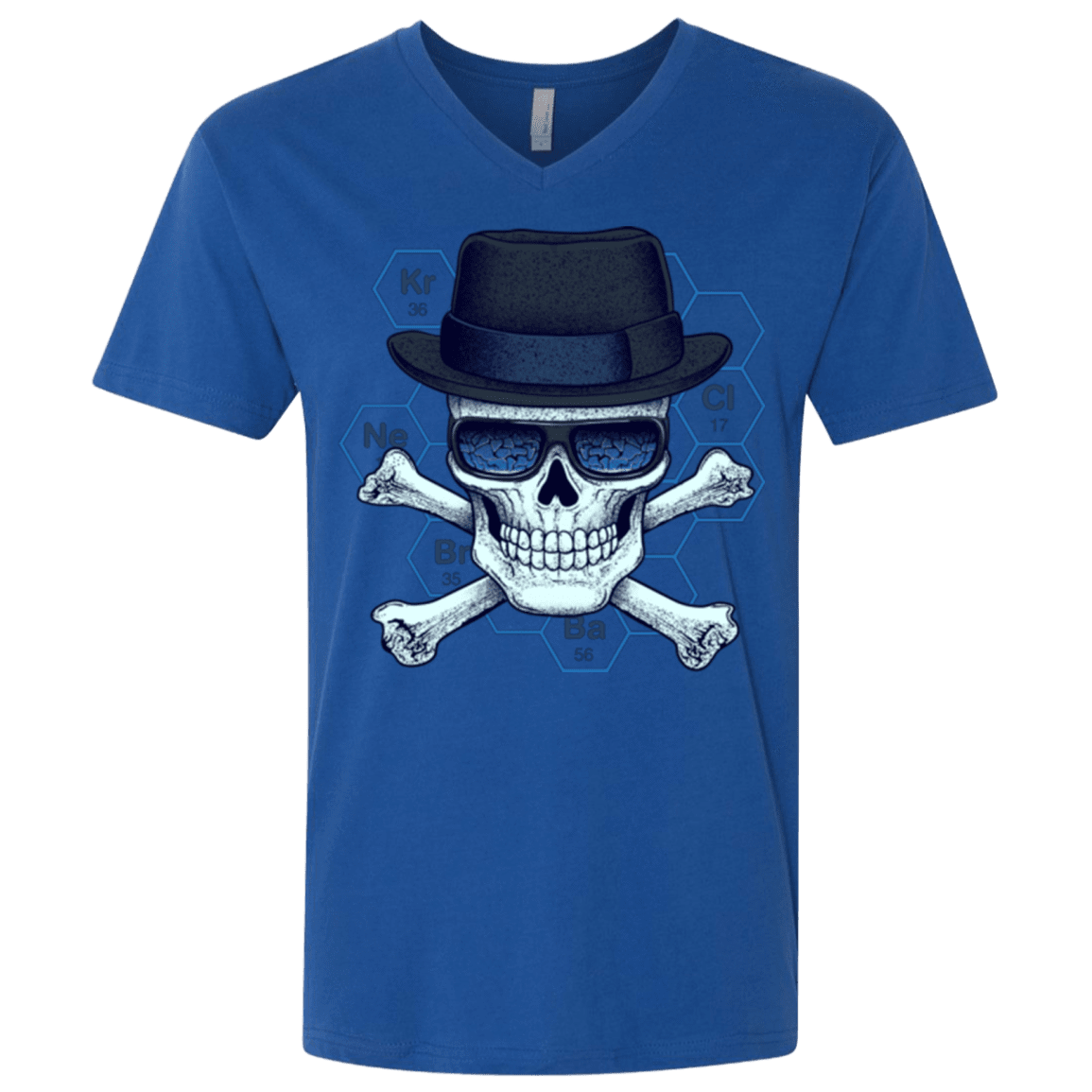 T-Shirts Royal / X-Small Chemical head Men's Premium V-Neck