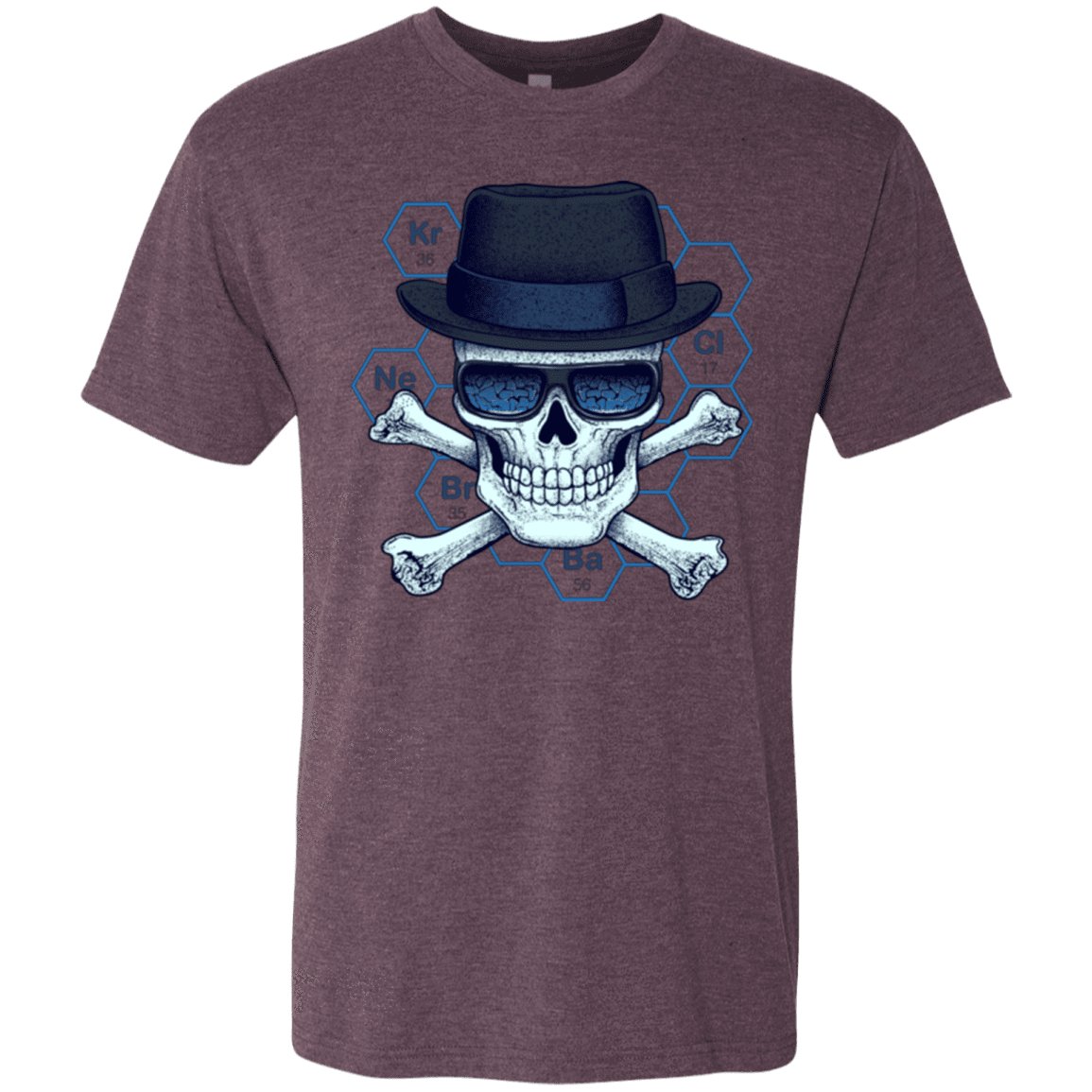 T-Shirts Vintage Purple / Small Chemical head Men's Triblend T-Shirt