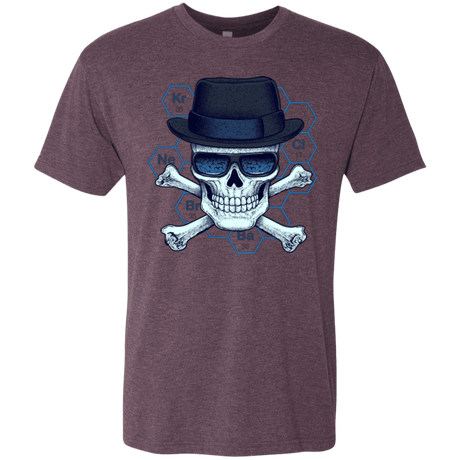 T-Shirts Vintage Purple / Small Chemical head Men's Triblend T-Shirt