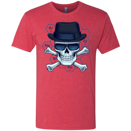 T-Shirts Vintage Red / Small Chemical head Men's Triblend T-Shirt