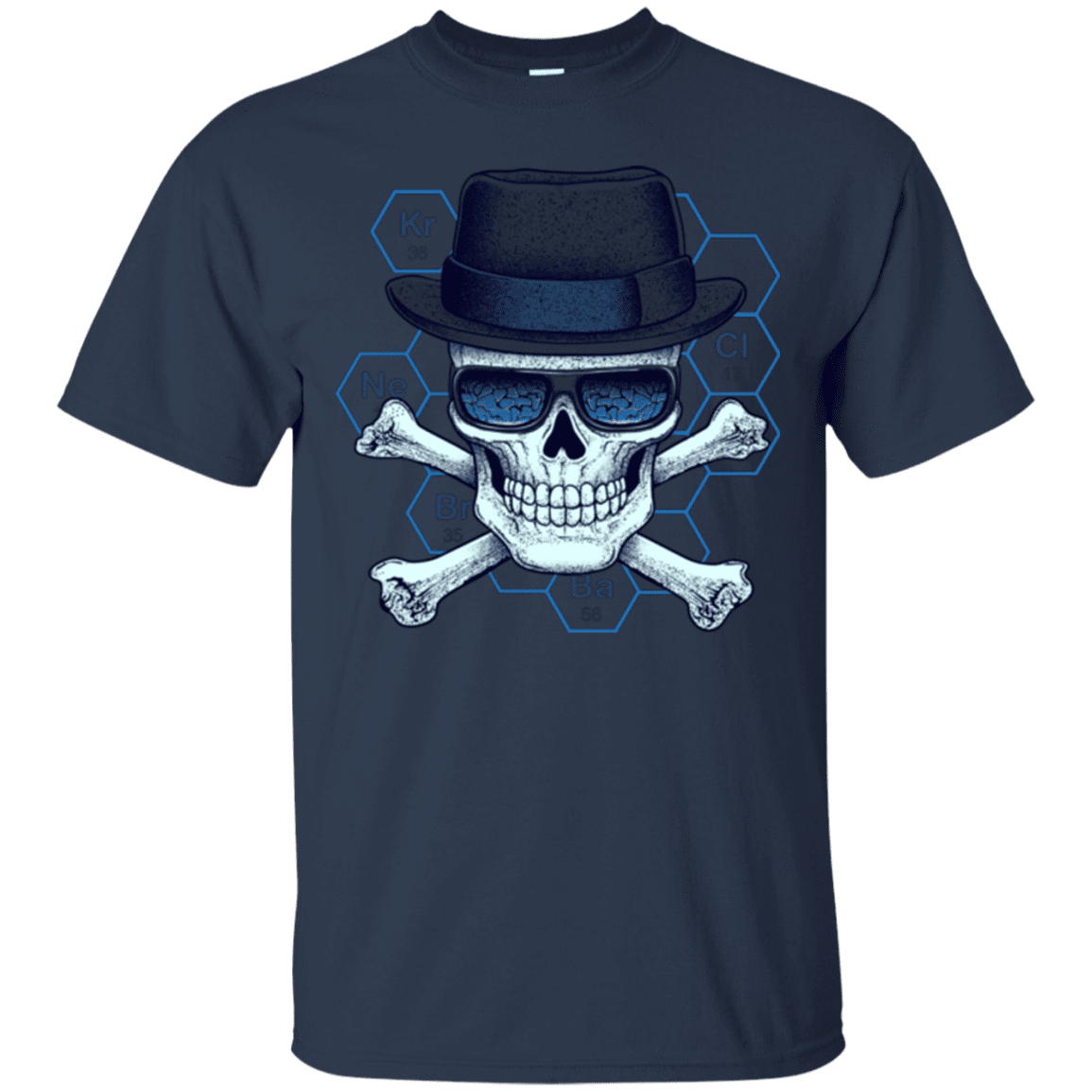T-Shirts Navy / Small Chemical head T-Shirt