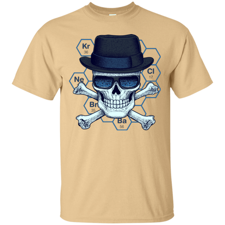 T-Shirts Vegas Gold / Small Chemical head T-Shirt