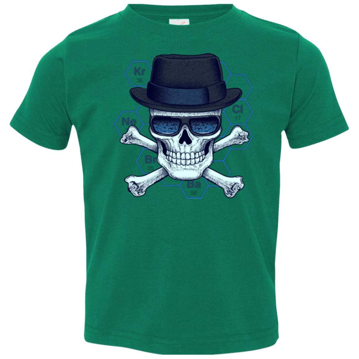 T-Shirts Kelly / 2T Chemical head Toddler Premium T-Shirt