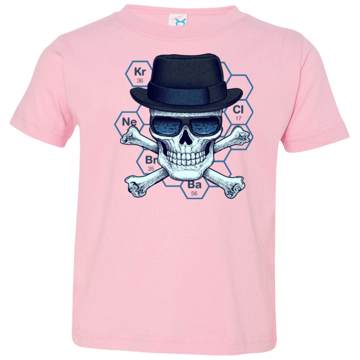 T-Shirts Pink / 2T Chemical head Toddler Premium T-Shirt