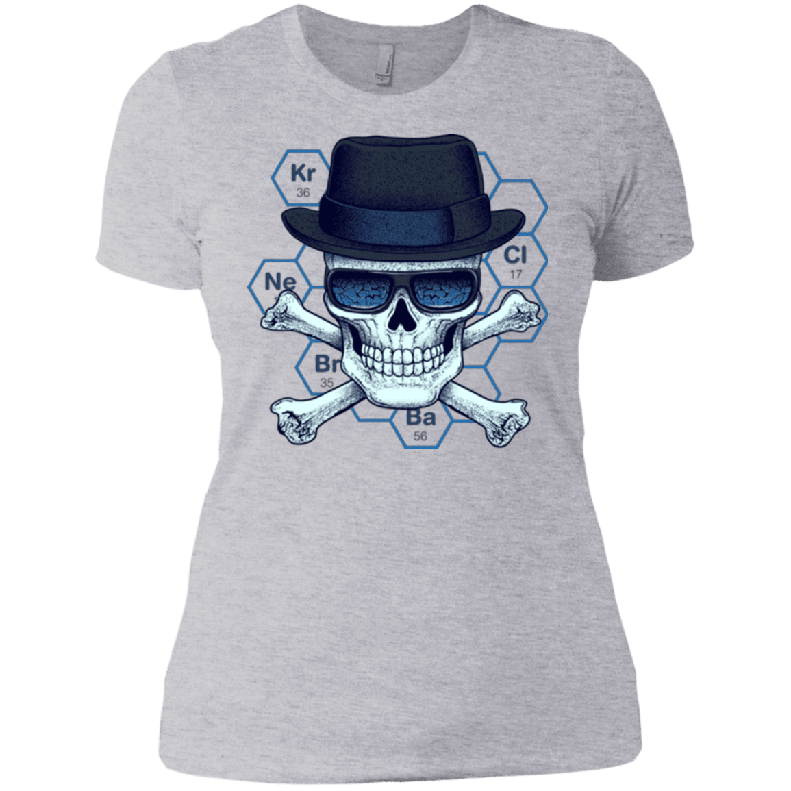 T-Shirts Heather Grey / X-Small Chemical head Women's Premium T-Shirt