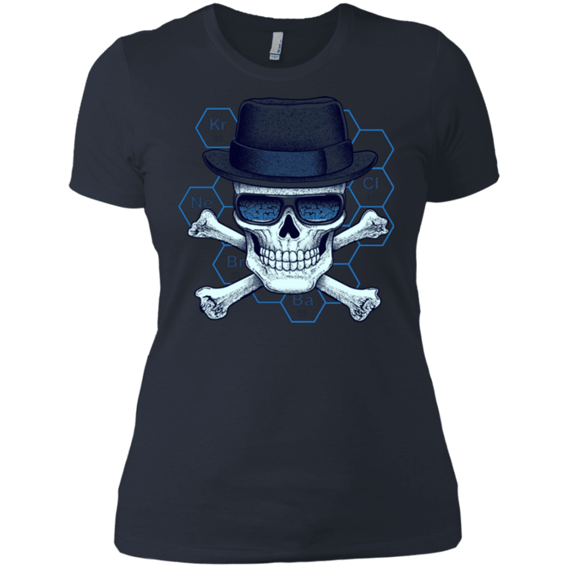 T-Shirts Indigo / X-Small Chemical head Women's Premium T-Shirt