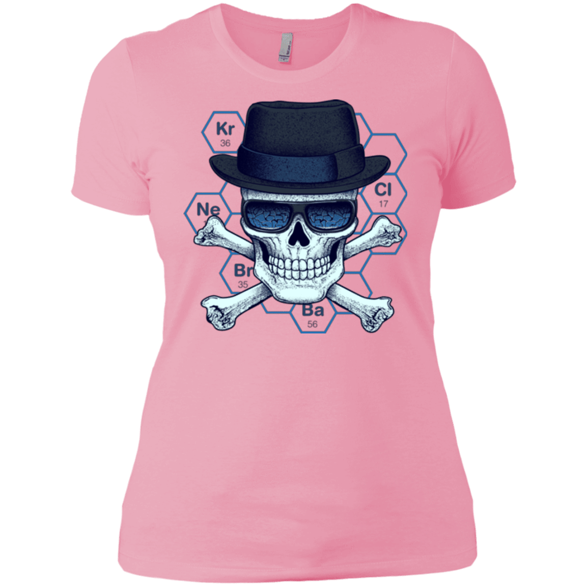 T-Shirts Light Pink / X-Small Chemical head Women's Premium T-Shirt