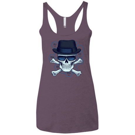T-Shirts Vintage Purple / X-Small Chemical head Women's Triblend Racerback Tank