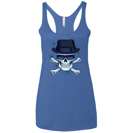 T-Shirts Vintage Royal / X-Small Chemical head Women's Triblend Racerback Tank
