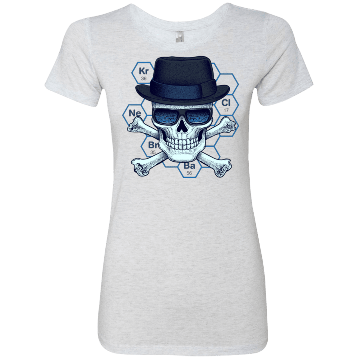 T-Shirts Heather White / Small Chemical head Women's Triblend T-Shirt