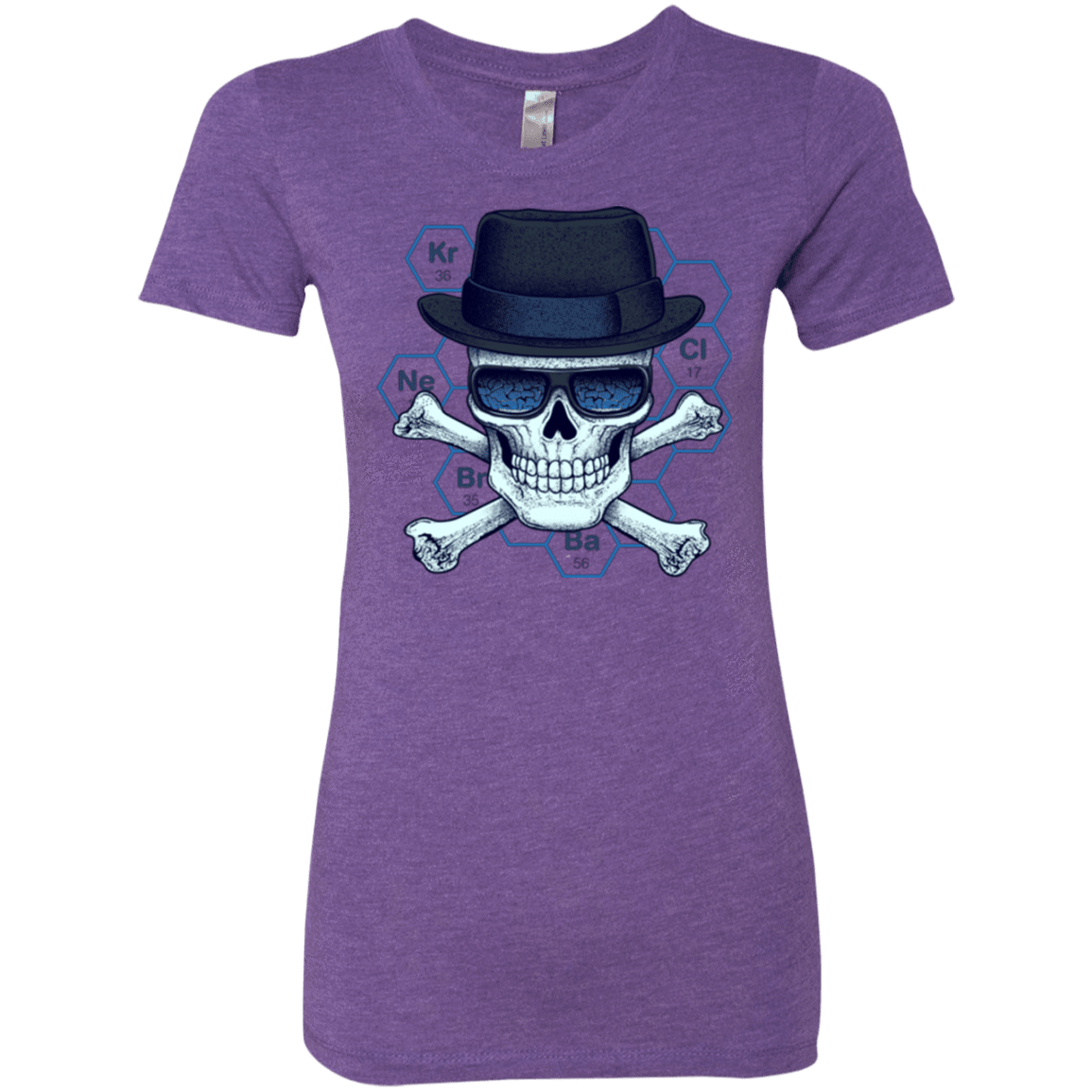T-Shirts Purple Rush / Small Chemical head Women's Triblend T-Shirt
