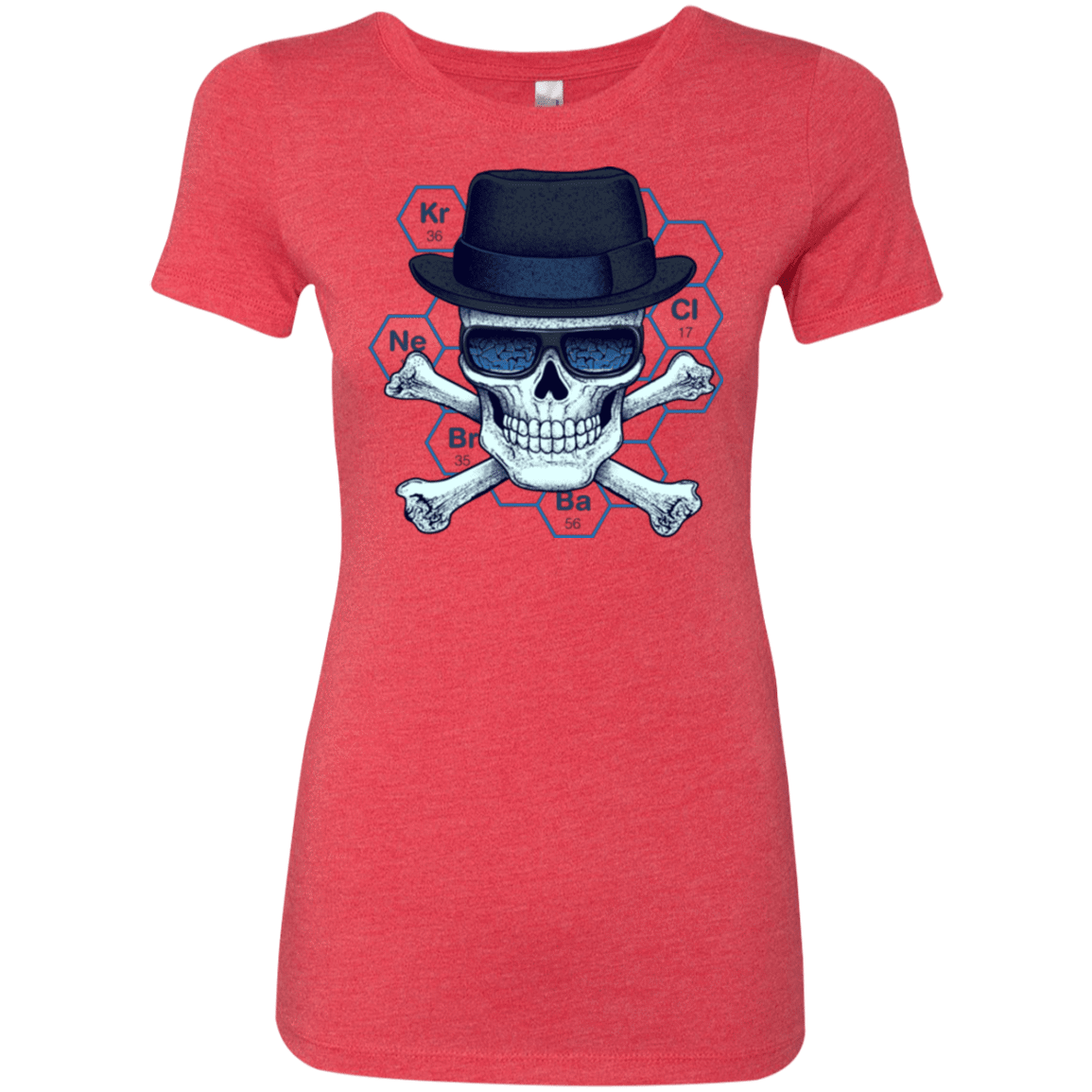T-Shirts Vintage Red / Small Chemical head Women's Triblend T-Shirt