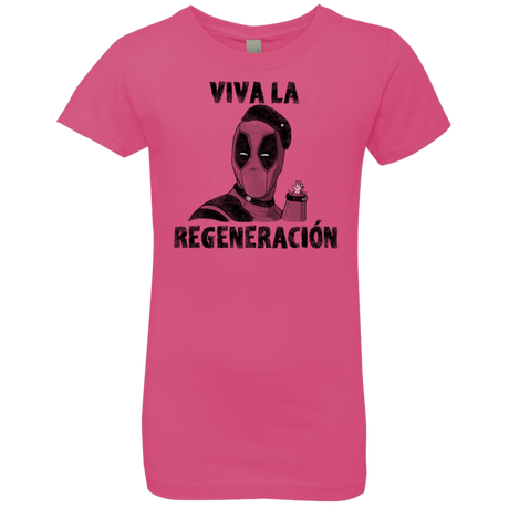 T-Shirts Hot Pink / YXS Chemichangas Girls Premium T-Shirt