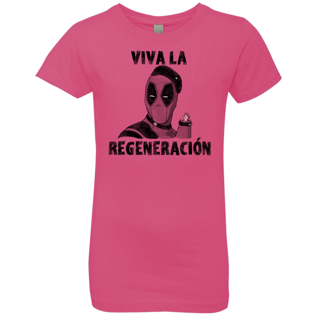 T-Shirts Hot Pink / YXS Chemichangas Girls Premium T-Shirt