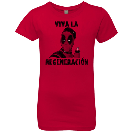 T-Shirts Red / YXS Chemichangas Girls Premium T-Shirt