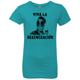 T-Shirts Tahiti Blue / YXS Chemichangas Girls Premium T-Shirt