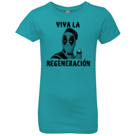 T-Shirts Tahiti Blue / YXS Chemichangas Girls Premium T-Shirt