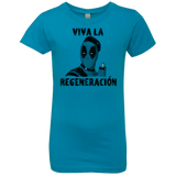 T-Shirts Turquoise / YXS Chemichangas Girls Premium T-Shirt