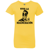 T-Shirts Vibrant Yellow / YXS Chemichangas Girls Premium T-Shirt