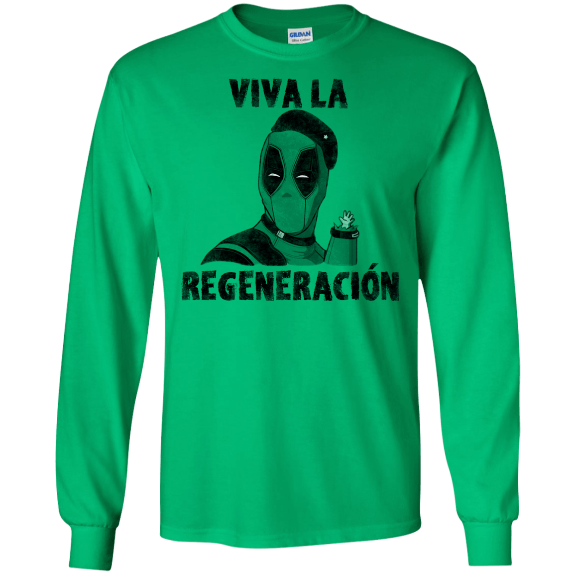 T-Shirts Irish Green / S Chemichangas Men's Long Sleeve T-Shirt