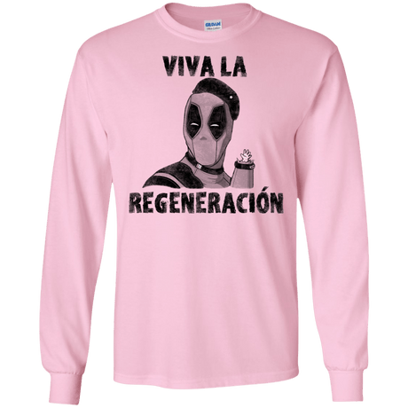 T-Shirts Light Pink / S Chemichangas Men's Long Sleeve T-Shirt