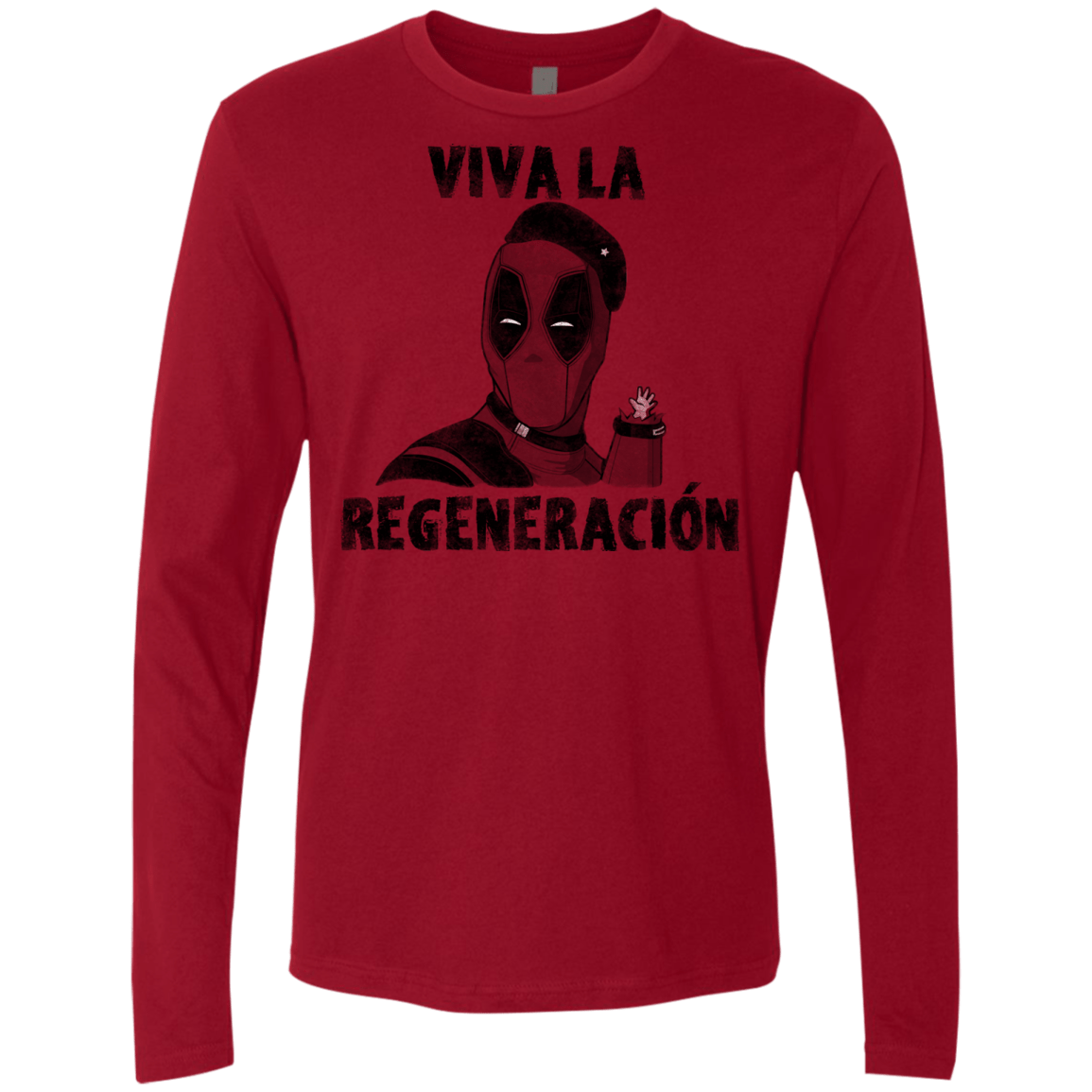 T-Shirts Cardinal / S Chemichangas Men's Premium Long Sleeve