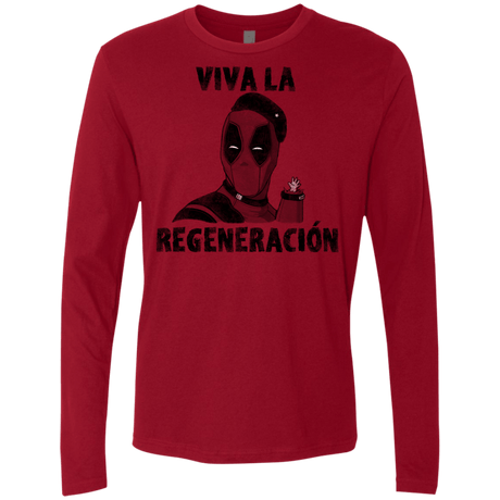 T-Shirts Cardinal / S Chemichangas Men's Premium Long Sleeve