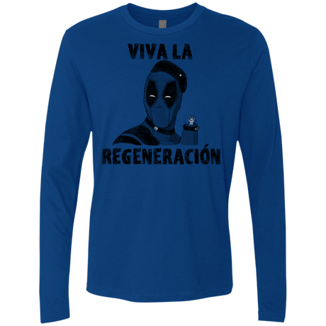 T-Shirts Royal / S Chemichangas Men's Premium Long Sleeve