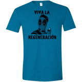 T-Shirts Antique Sapphire / S Chemichangas Men's Semi-Fitted Softstyle