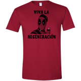 T-Shirts Cardinal Red / S Chemichangas Men's Semi-Fitted Softstyle