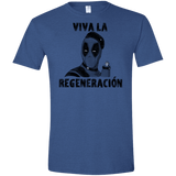 T-Shirts Heather Royal / X-Small Chemichangas Men's Semi-Fitted Softstyle