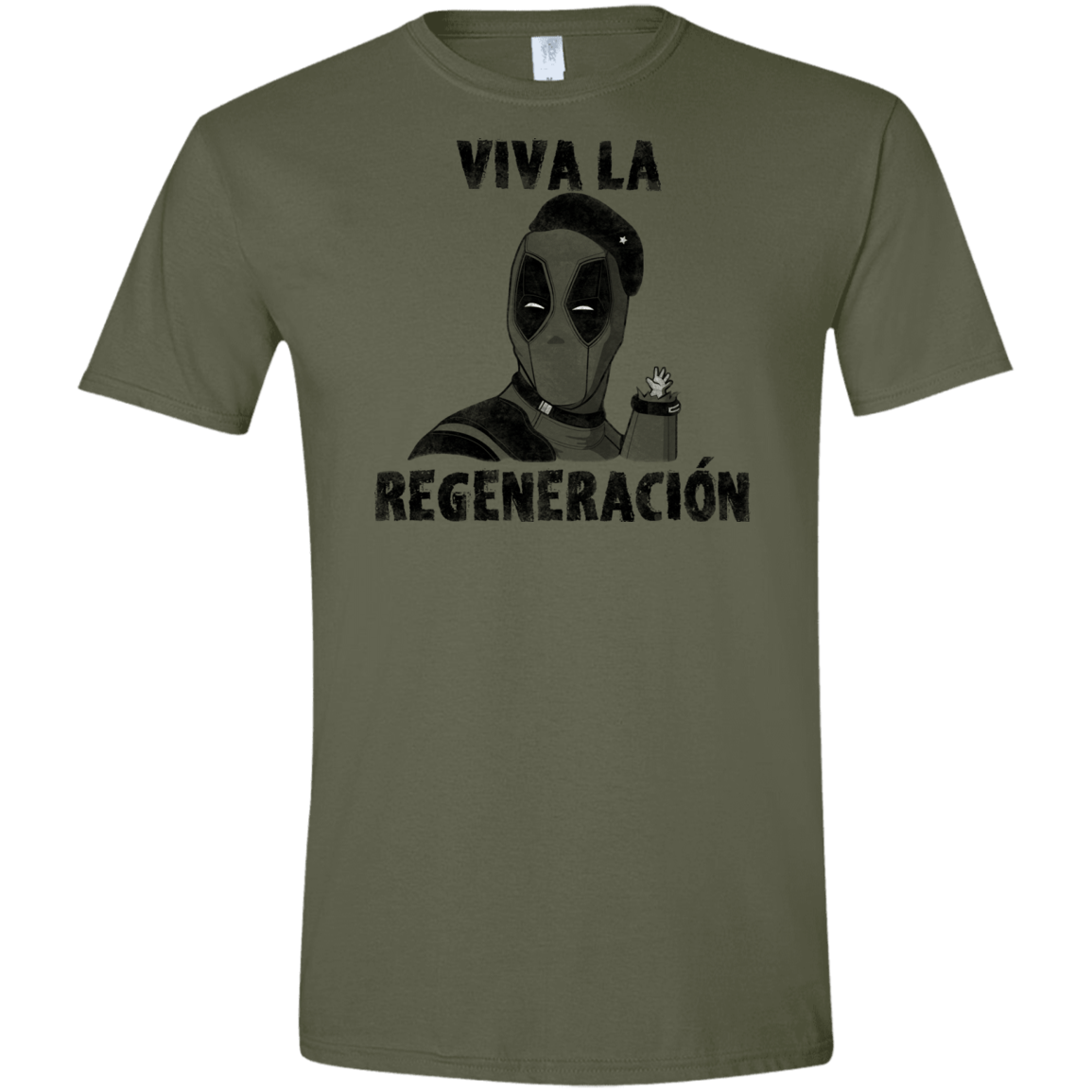 T-Shirts Military Green / S Chemichangas Men's Semi-Fitted Softstyle