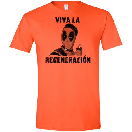 T-Shirts Orange / S Chemichangas Men's Semi-Fitted Softstyle