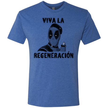 T-Shirts Vintage Royal / S Chemichangas Men's Triblend T-Shirt