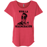 T-Shirts Vintage Red / X-Small Chemichangas Triblend Dolman Sleeve