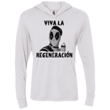 T-Shirts Heather White / X-Small Chemichangas Triblend Long Sleeve Hoodie Tee