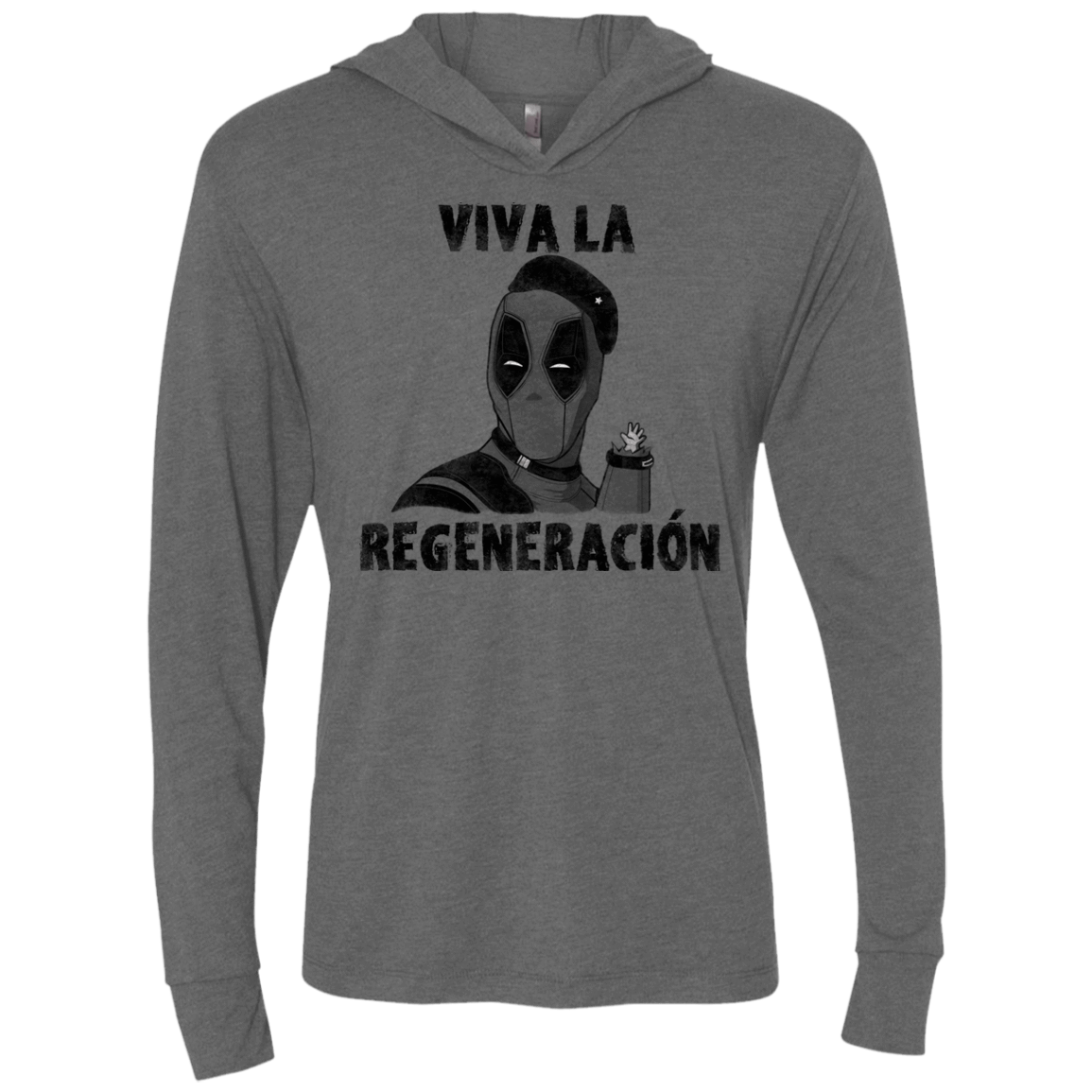 T-Shirts Premium Heather / X-Small Chemichangas Triblend Long Sleeve Hoodie Tee