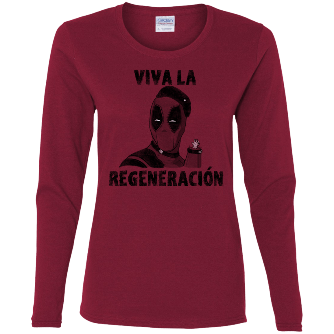 T-Shirts Cardinal / S Chemichangas Women's Long Sleeve T-Shirt