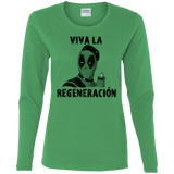 T-Shirts Irish Green / S Chemichangas Women's Long Sleeve T-Shirt