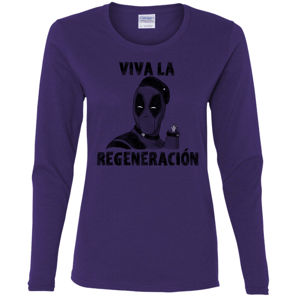 T-Shirts Purple / S Chemichangas Women's Long Sleeve T-Shirt
