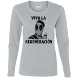 T-Shirts Sport Grey / S Chemichangas Women's Long Sleeve T-Shirt