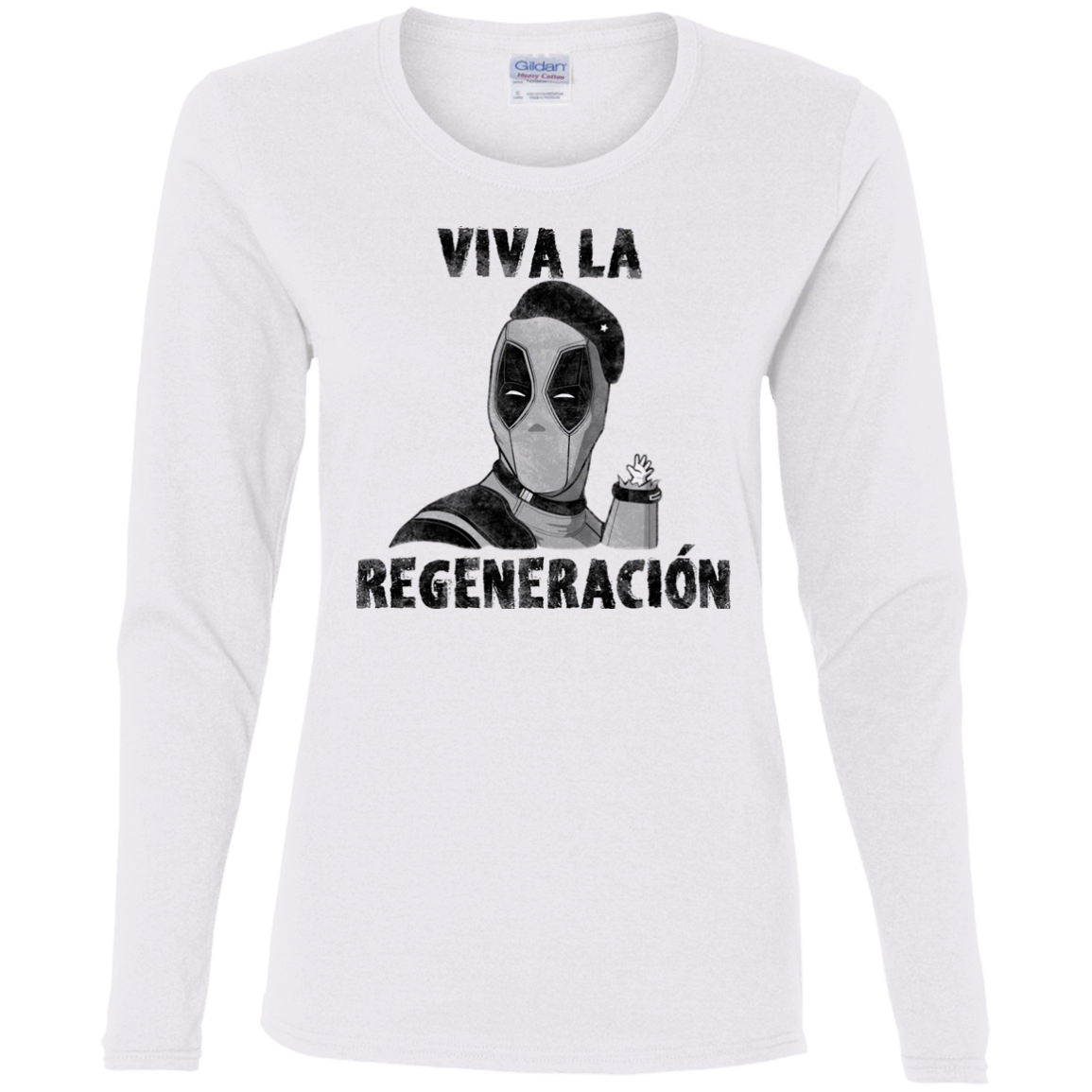 T-Shirts White / S Chemichangas Women's Long Sleeve T-Shirt
