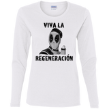 T-Shirts White / S Chemichangas Women's Long Sleeve T-Shirt