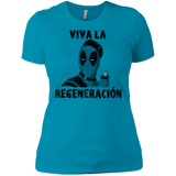 T-Shirts Turquoise / X-Small Chemichangas Women's Premium T-Shirt