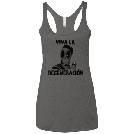 T-Shirts Premium Heather / X-Small Chemichangas Women's Triblend Racerback Tank