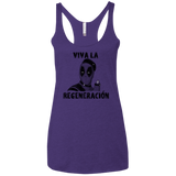 T-Shirts Purple Rush / X-Small Chemichangas Women's Triblend Racerback Tank
